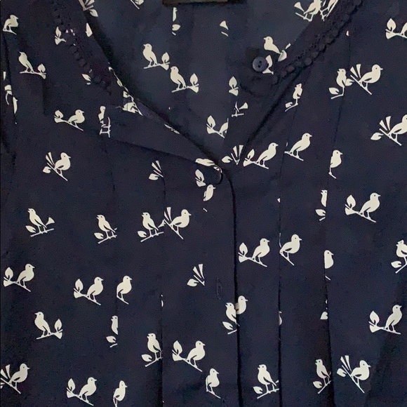 ModCloth bird blouse - Picture 2 of 4